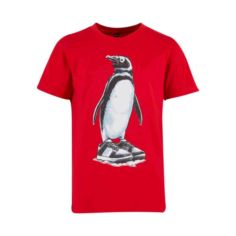 Mister Tee - Kids Fancy Penguin Tshirt Enfant - Rouge